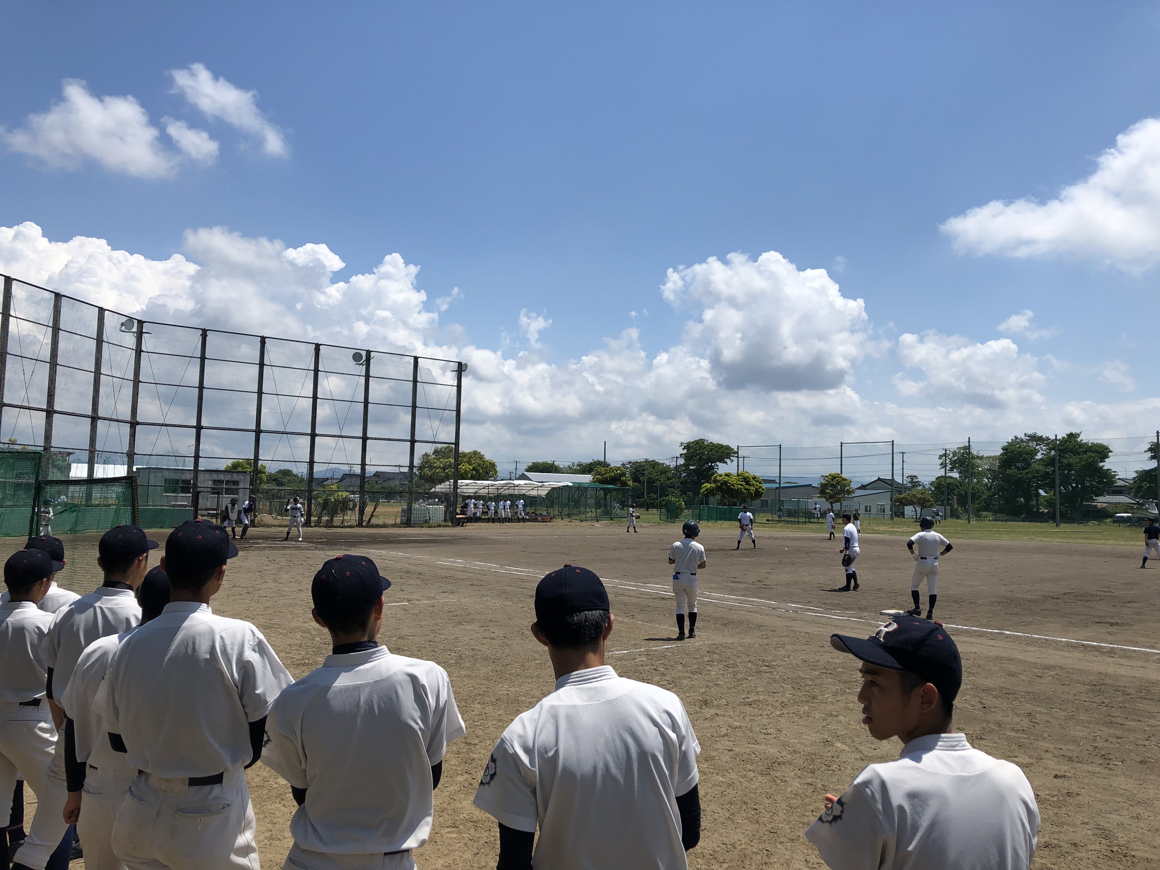 試合風景