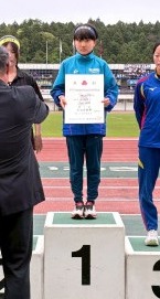 2000ｍ障害　優勝　杉谷奈都姫