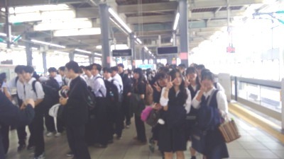 1広島駅ホーム